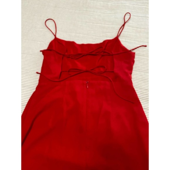 Revolve Superdown Dixie Backless Red Mini Dress Size Small - Picture 10 of 10